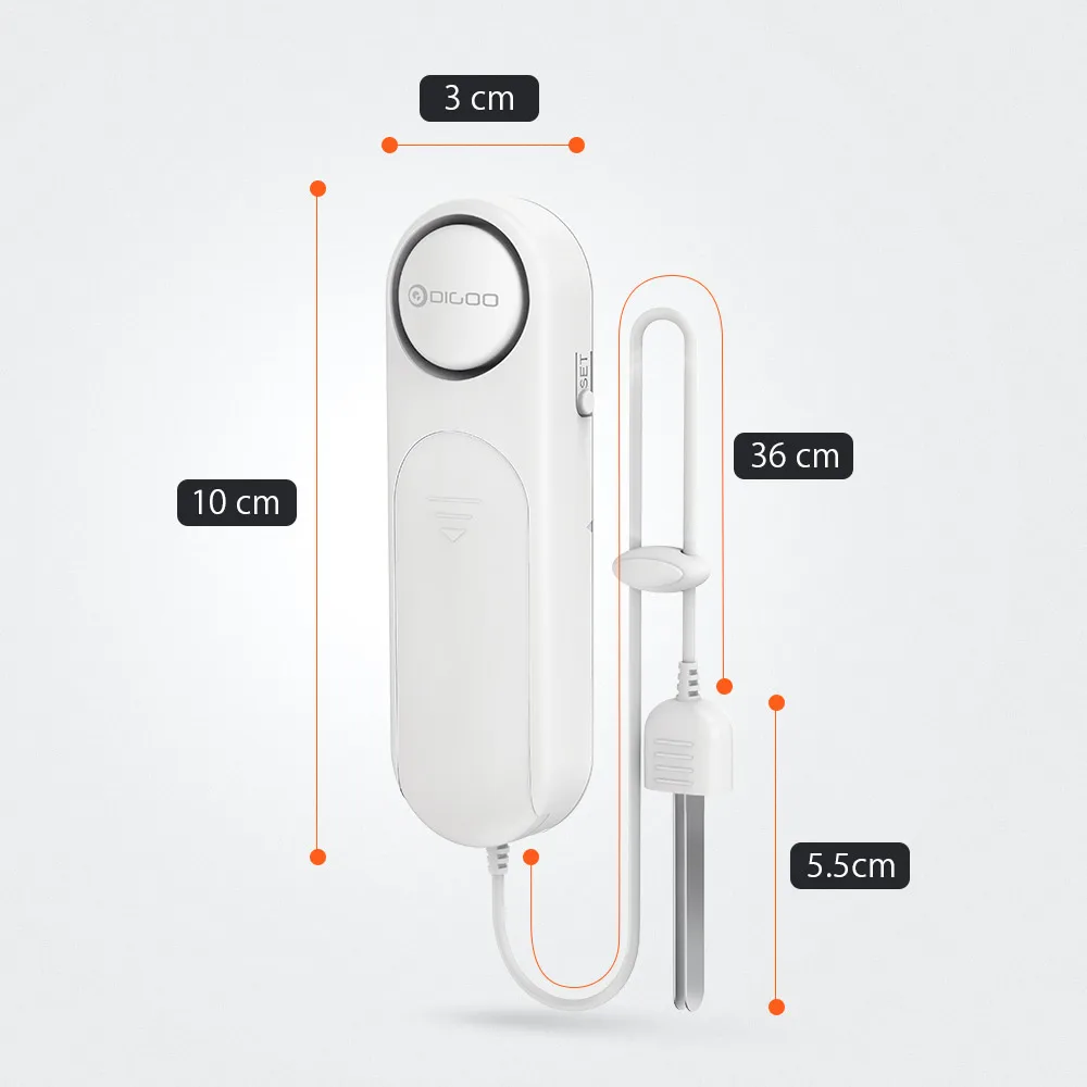 DIGOO DG-TA01 безопасности двери сенсор болт двери и окна персональный сенсор Сигнализация мини портативный автономный безопасности триггер умный дом