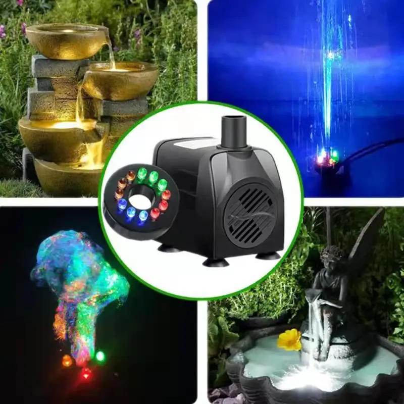 3/6/60 Вт аквариумный водяной насос бесшумный погружной для фонтана фильтр