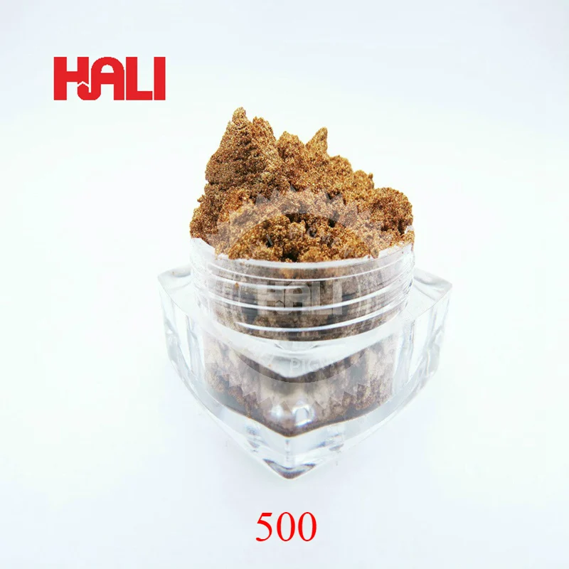 Цветной алюминиевый пигмент алюминиевые порошки для окрашивания волос голубая