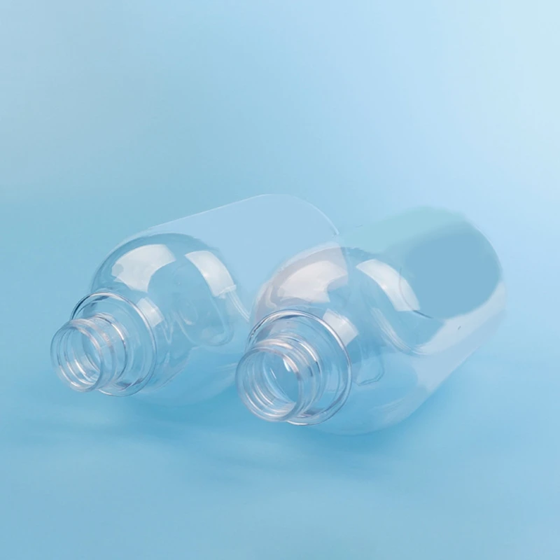 2 шт. шампунь бутылки насоса распределителя 500 мл прозрачные пустые многоразового