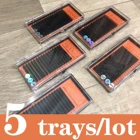 TDANCE 5 лотковЛот искусственная норковые пучковые ресницы натуральный премиум индивидуальные Flase ресницы для российских наращивание ресниц