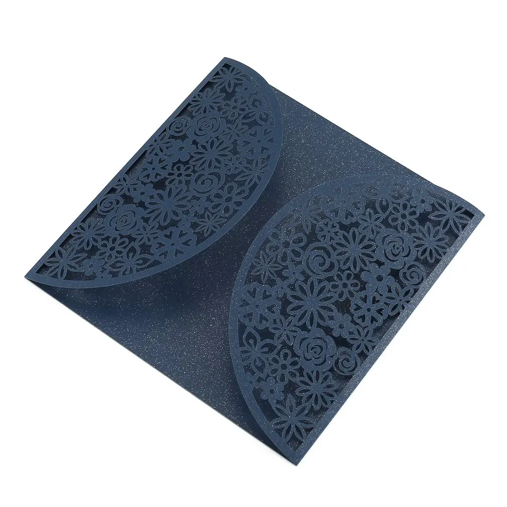 Складная Изысканная Обложка для пригласительных открыток с принтом жениха и