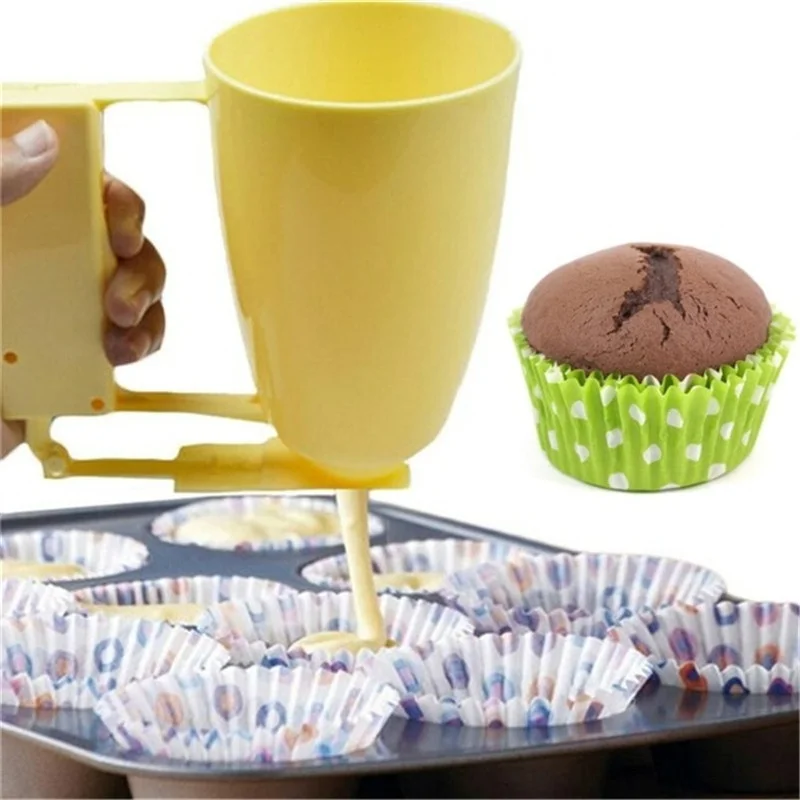 Ручной Регулируемый Кухонный дозатор Воронка для выпечки тортов|Принадлежности