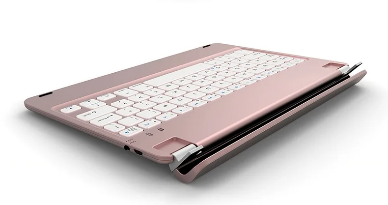 ROse Gold Kemile для ipad pro 9. 7 Беспроводная Bluetooth клавиатура Folios чехол для Apple ipad Air 2 клавиатура для ipad 9,7 дюймов - Цвет: ROse Gold