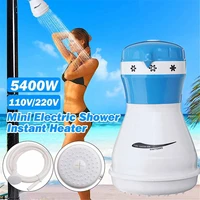 5400w 110v220v electric shower heater instant hot faucet bathroom water heating instantaneous water heater for bath
