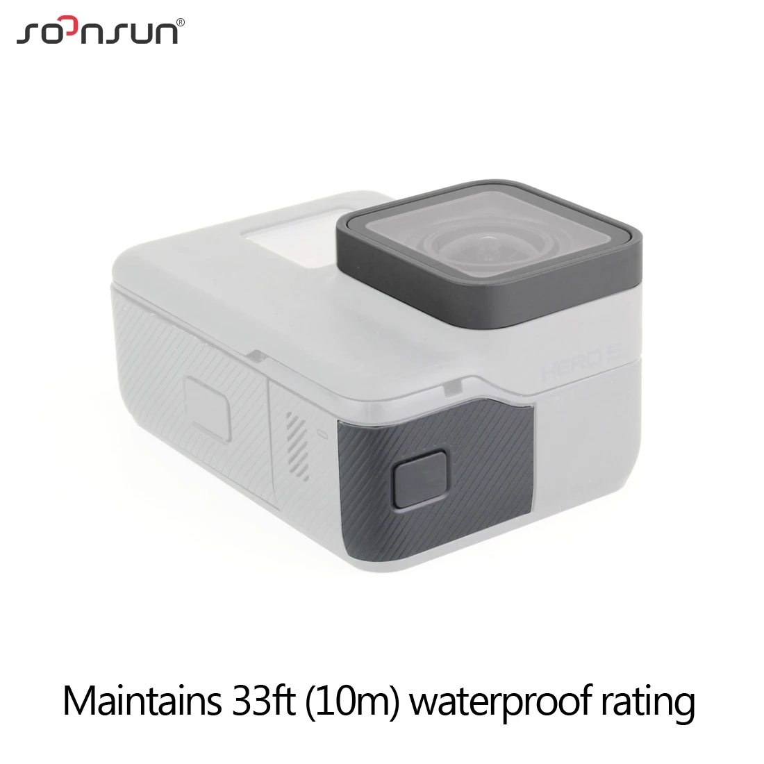 SOONSUN Защитный Объектив Замена боковой двери запчасти USB-C Mini HDMI порт боковая крышка для GoPro HERO 7 6 5 Черная Камера