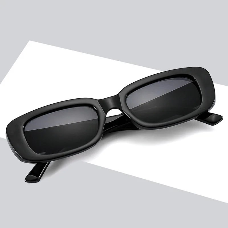 

2021 Vintage Sunglasses Women Small Rectangle Glasses Shades For Men Goggles Retro Sun Glasses Lunettes Femme Oculos De Sol