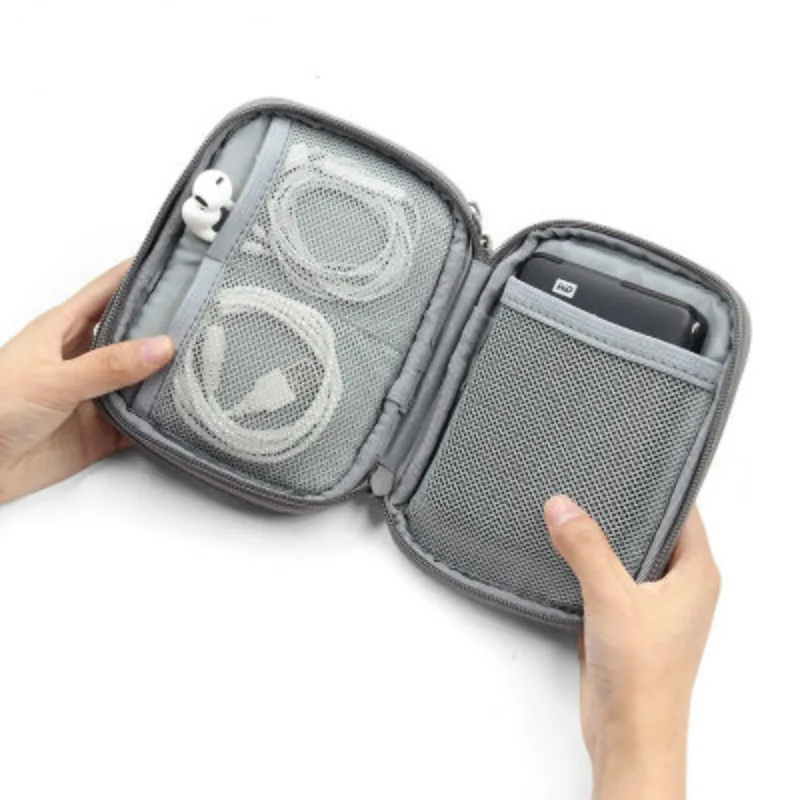 Универсальный дорожный органайзер для кабеля аксессуары электроники чехлы