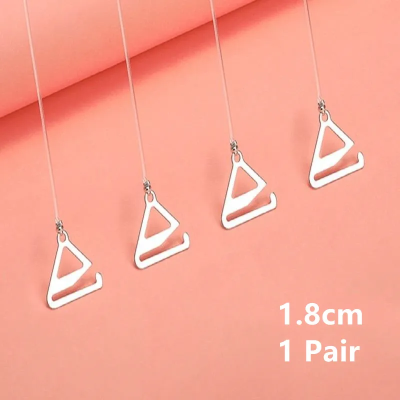 

Anti-slip Super Invisible Transparent Clear Bra Strap Shoulder Tape with Elastic Rope for Women Girl