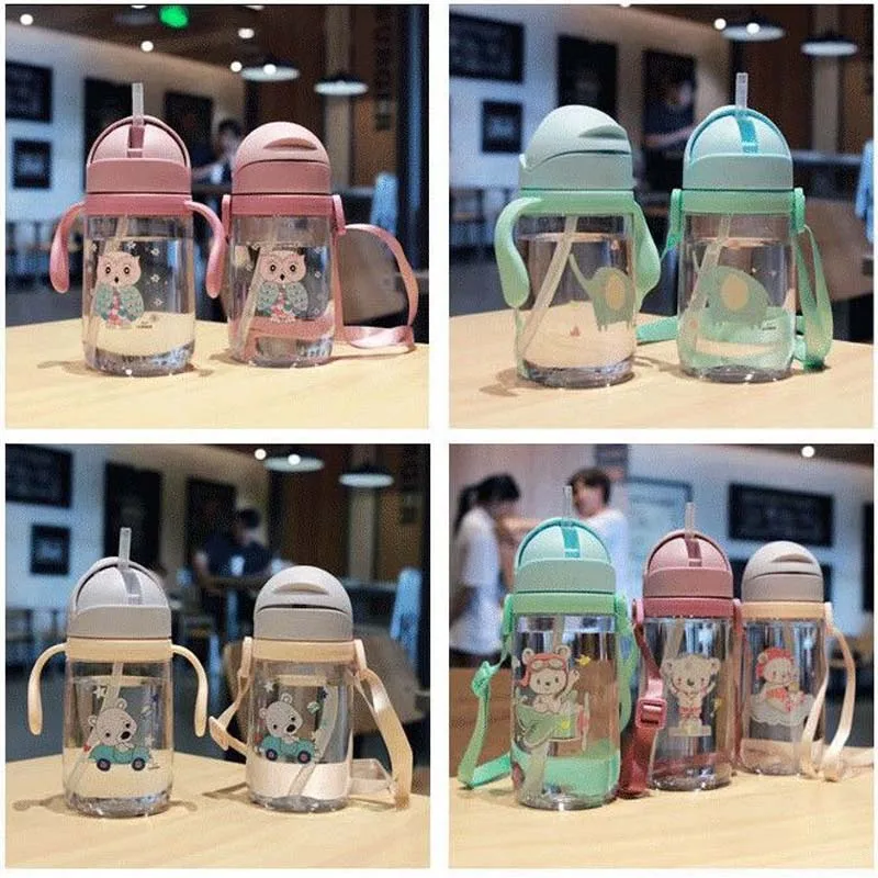 Оригинальная мультяшная портативная соломинка специальная чашка для воды