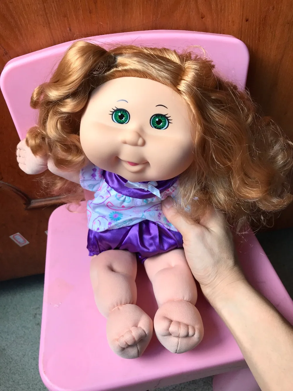 1" Новая Капуста патч Детские куклы Reborn Baby Doll детский подарок на день рождения