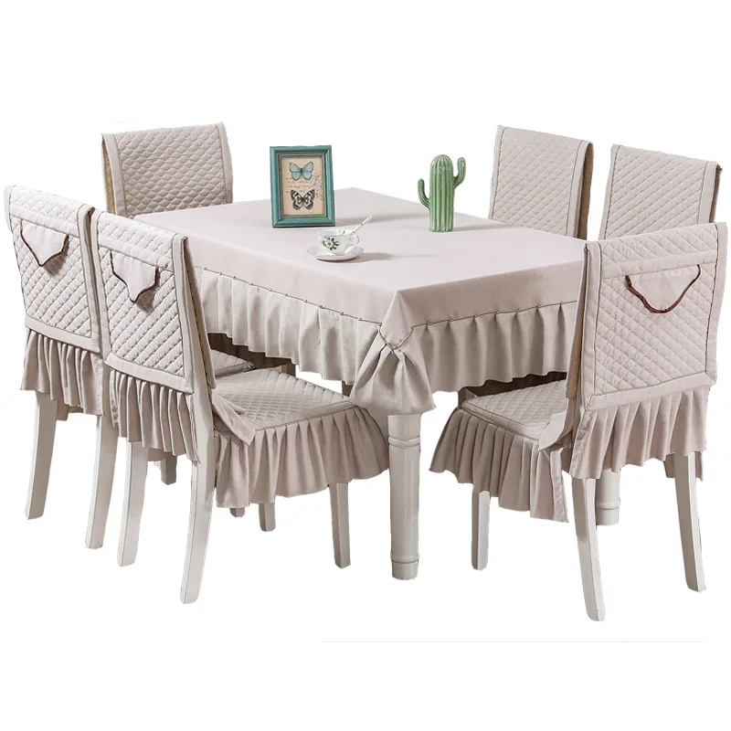 Декоративная скатерть в европейском стиле для гостиной нескользящий Чехол стула