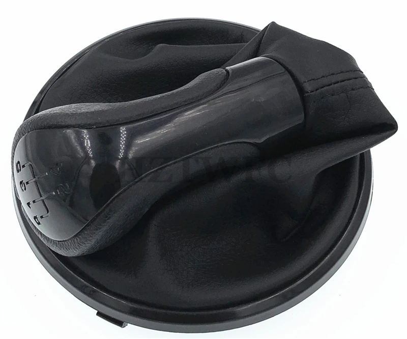 Высококачественная 5-скоростная черная искусственная кожа для Skoda Fabia Roomster 2007-2010 |