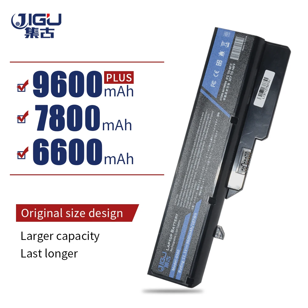 Аккумулятор JIGU для ноутбука Lenovo E47G E47L IdeaPad G465 G470 G475 G560 G565 G570 G780 G770 V360 V370 V470 V570 Z370 9