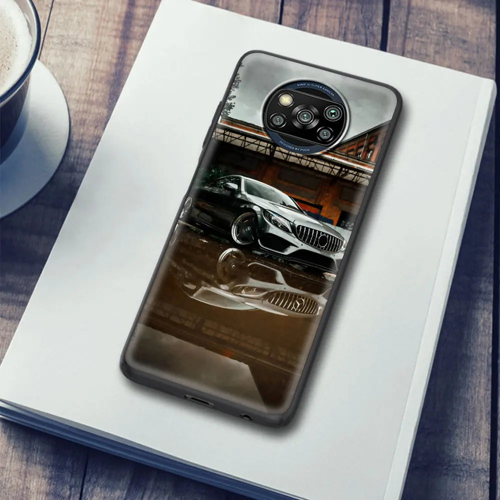 

Luxury Cars Case For Xiaomi Redmi Note 9S 8 9 7 8T 9C 9A 7A K30 Pro 8A 6A 6 Black Soft Silicone Anti Fall Covers