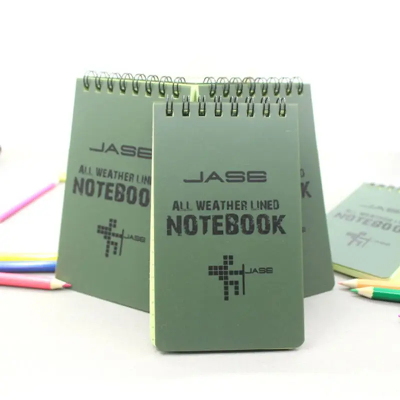 

New Waterproof NotePad Foreign Language Learning Coil Book Vocabulary Portable Pocket Notebook Diary Notepad Travel Log