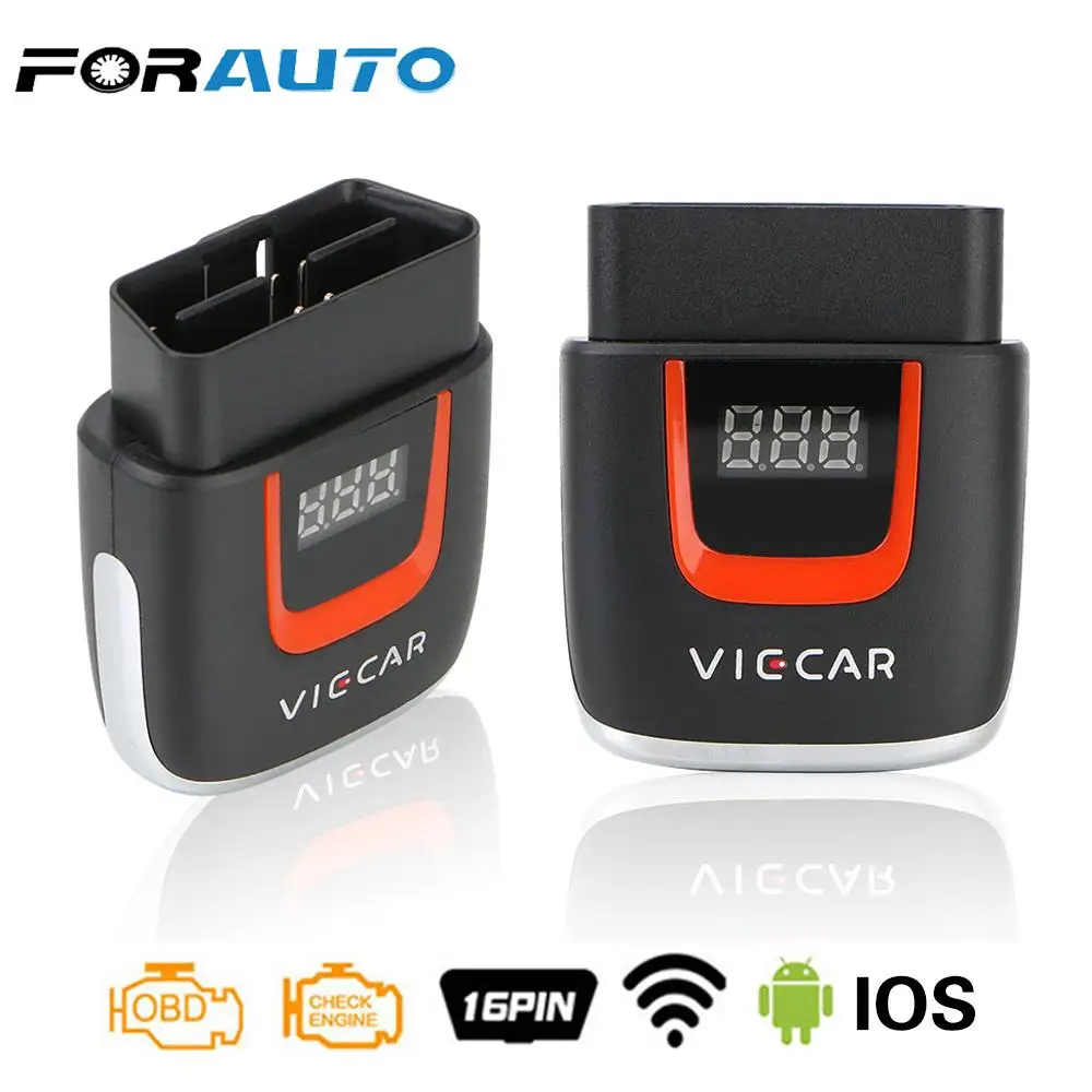 For Android/IOS WIFI ELM 327 OBD2 Elm327 OBD USB Scanner Code Reader Viecar VP004 VP002 ELM327 V2.2 Car Diagnostic Auto Tool | Автомобили