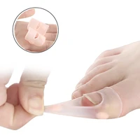 silicone 1pair toe nail brace clip straightening elastic ingrown ingrown nail corrector