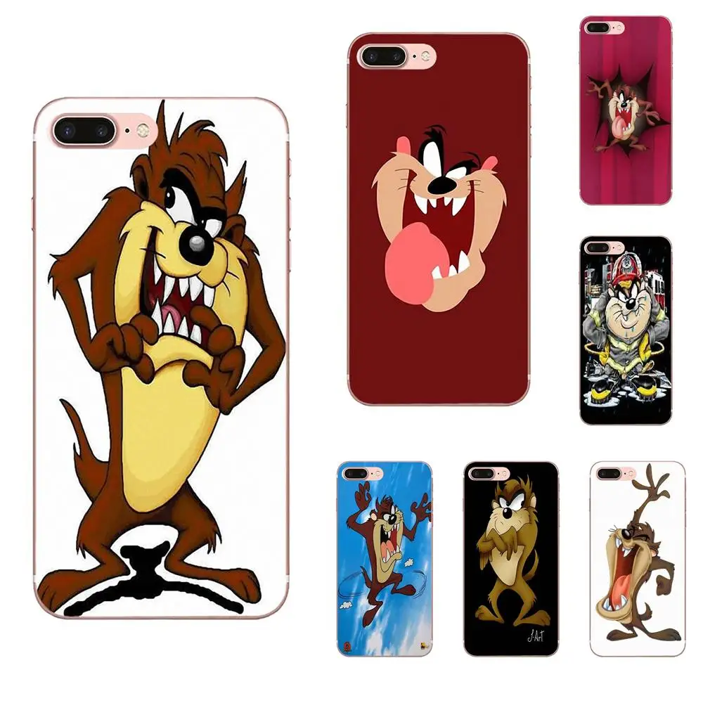 Мягкий ТПУ модный мультфильм Taz Ed для Samsung Galaxy A10 A20 A20E A3 A40 A5 A50 A7 J1 J3 J4 J5 J6 J7 2016 2017
