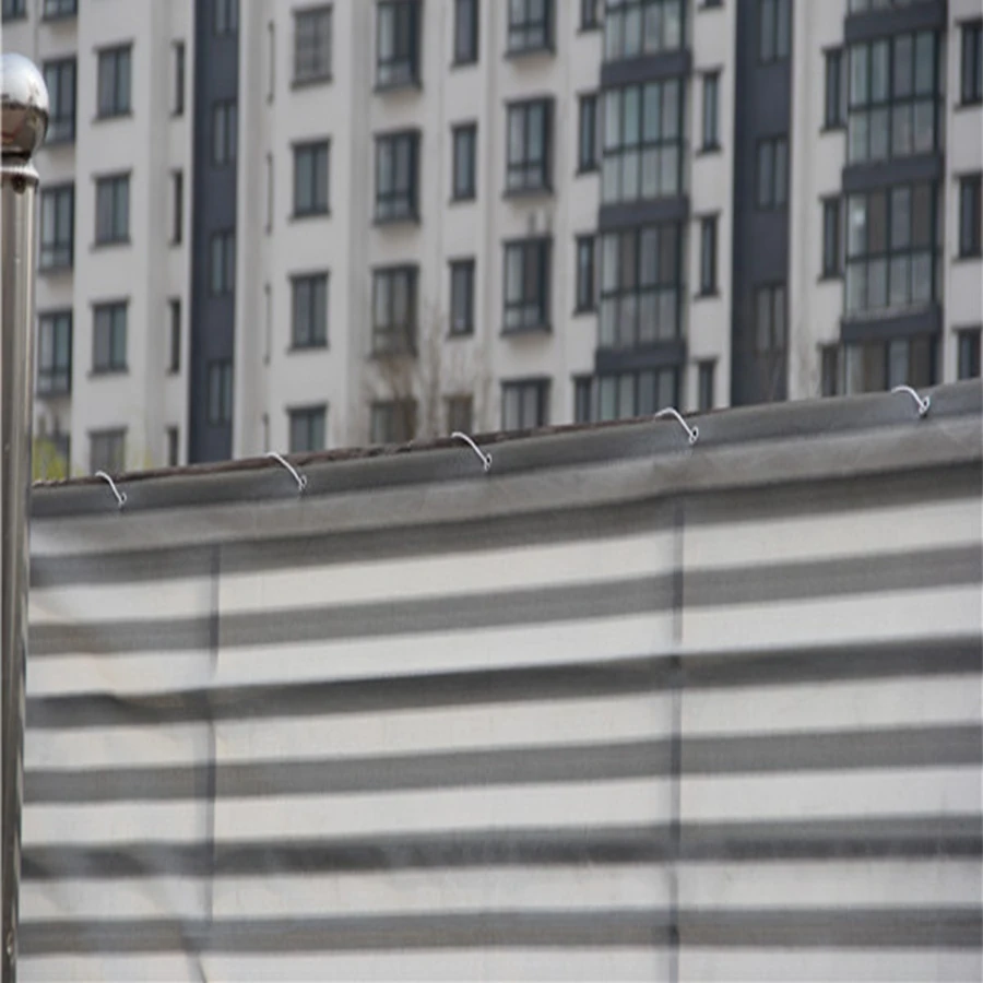 Дом HDPE балкон экран конфиденциальности с люверсами забор колода Маскировочная