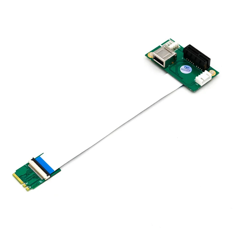 

M.2 NGFF ключ A/E к PCIE переходник PCI-E X1 USB Molex 4-контактный адаптер питания PCI Express Удлинительный кабель для компьютера, полная скорость