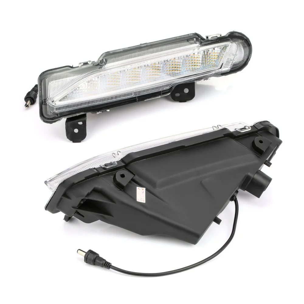 Водонепроницаемый 12V светодиодный дневные ходовые огни дневного вождения