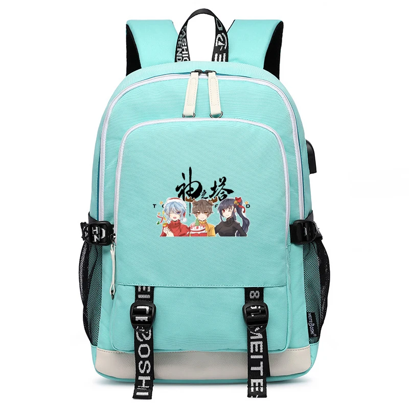 Аниме Башня Божия школьные сумки двадцать пятая баам Книжная сумка USB зарядка