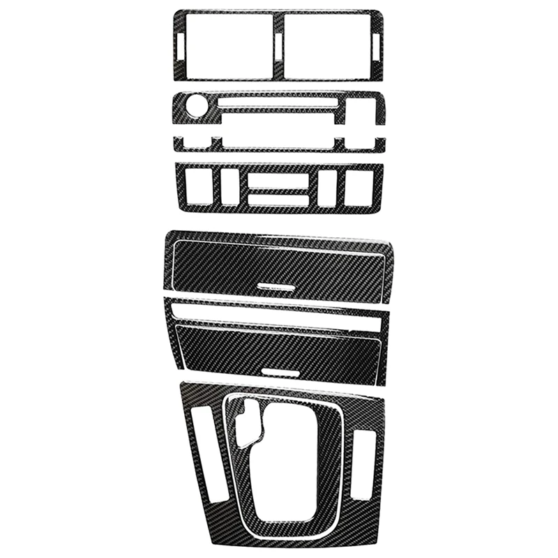 

Carbon Fiber Gear Box Instrument Dashboard Console Panel Frame Cover Trim for BMW- 3 Series E46 320I 325I 330I 1997-2004