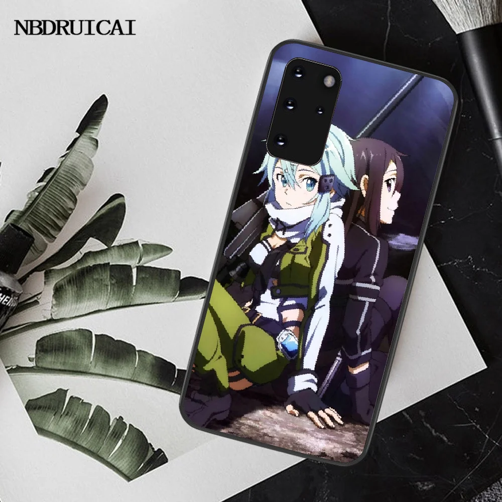 NBDRUICAI японский меч искусство онлайн чехол для телефона Samsung S20 plus Ultra S6 S7 edge S8 S9 S10 5G |