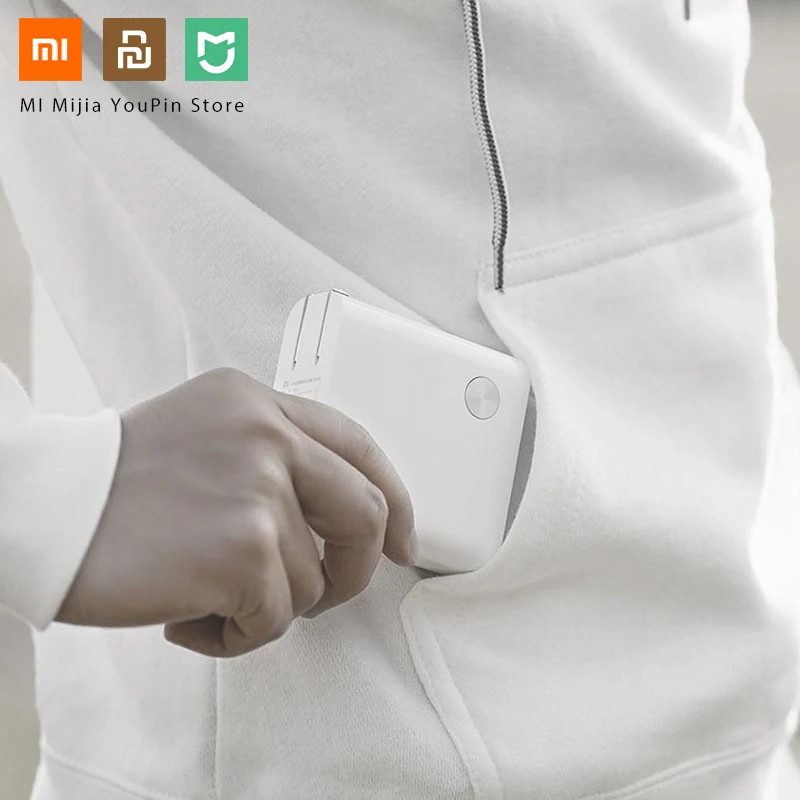 Xiaomi 2 в 1 5000 мАч быстрая зарядка банк питания с USB зарядное устройство для samsung Xiaomi huawei