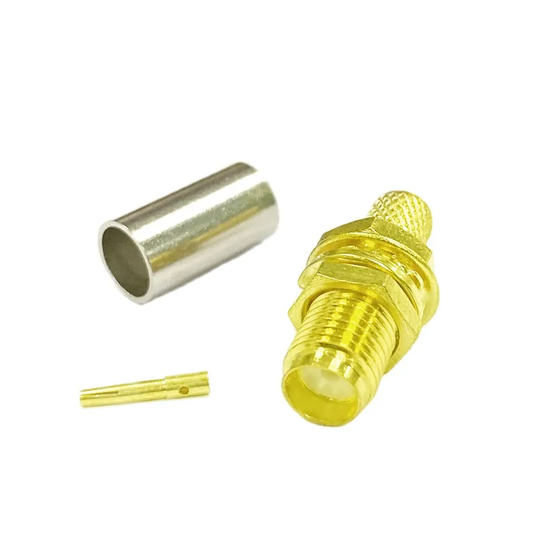 Коннектор SMA с гнездовой гайкой переходник радиочастотного коаксиального модема