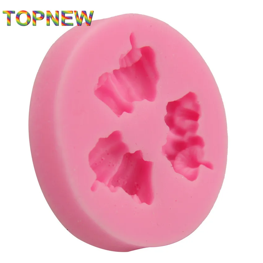 DIY 3D Колокольчик для перца торт силиконовые формы шоколада кухонные инструменты