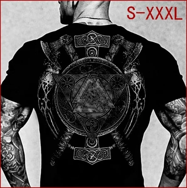 

T-Shirt Gotterdammerung Wikinger Odin Thor Runen Woton Vikings Germonen Heiden(13)