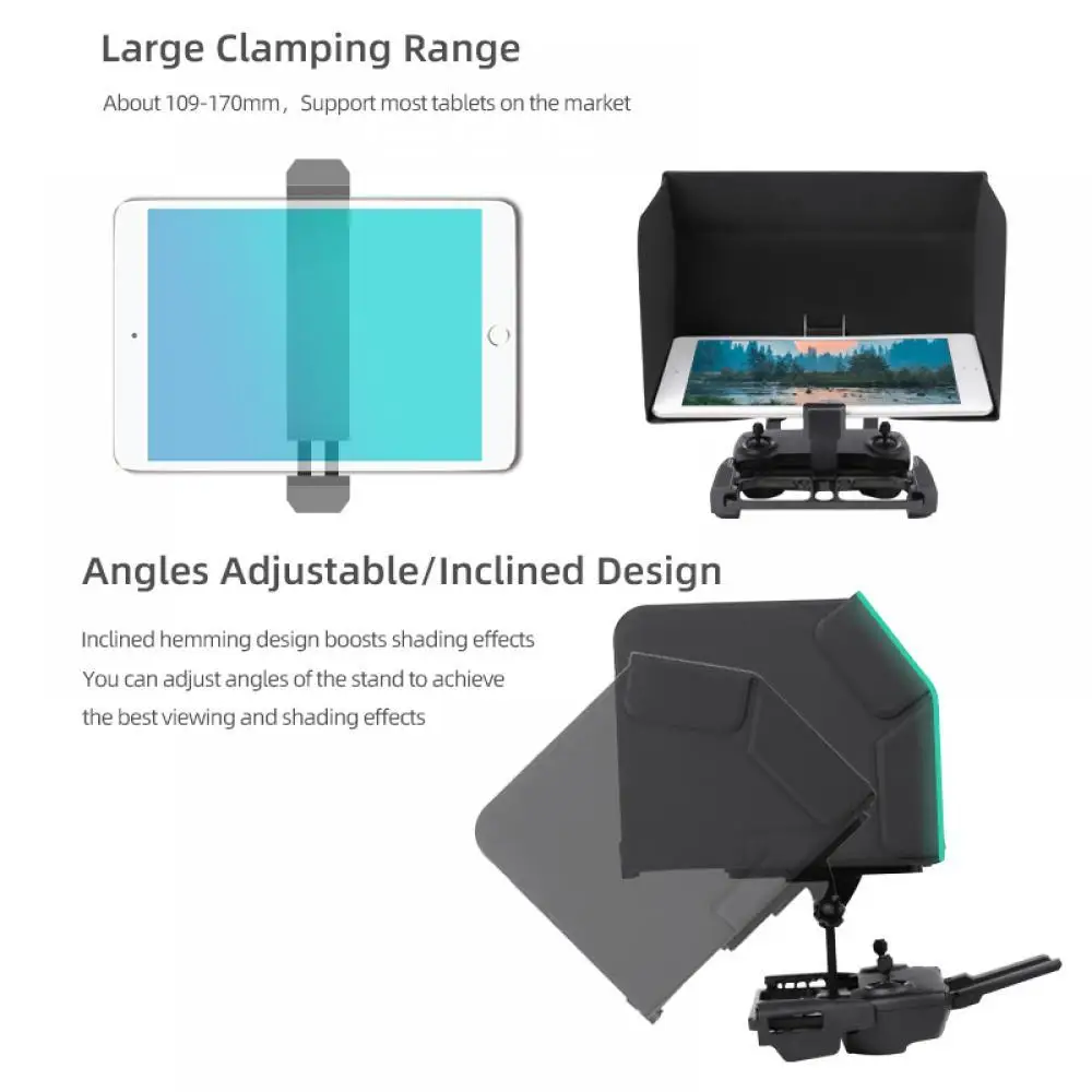 

Подставка для планшета DJI Mavic Air 2/2S/Mini/Mavic 2/Mavic Air/Mavic Pro/Spark с регулируемым углом наклона