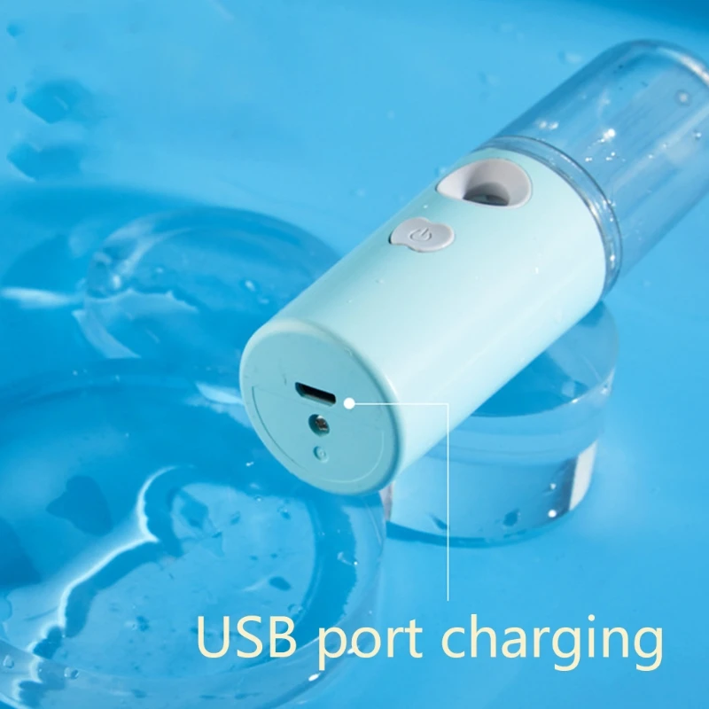 

Portable Face Spray Mist Sprayer USB Charging Humidifier Hand-held Facial Mister Body Nebulizer Steamer Moisturizing Skin Care