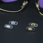 100 парт ПВХ носоупоры для очков антиаллергенные овальные оптические очки оправа носоупоры аксессуары для очков