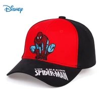 disney marvel hats superhero spider man letter embroidery adjustable baby boys girls hip hop hats outdoor caps baseball caps