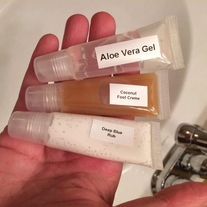 8 мл 10 шт. многоразовые бутылки мини прозрачный пустой блеск бальзам для губ