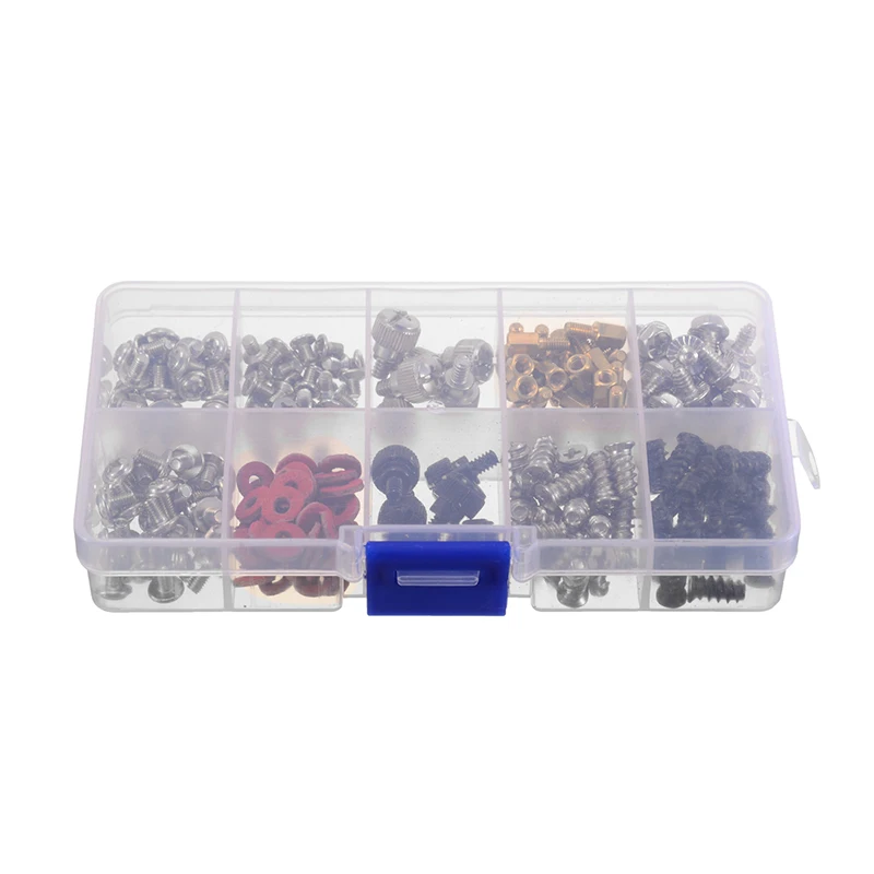 228 шт. компьютерные винтовые противотуманные Насадки Набор в ассортименте