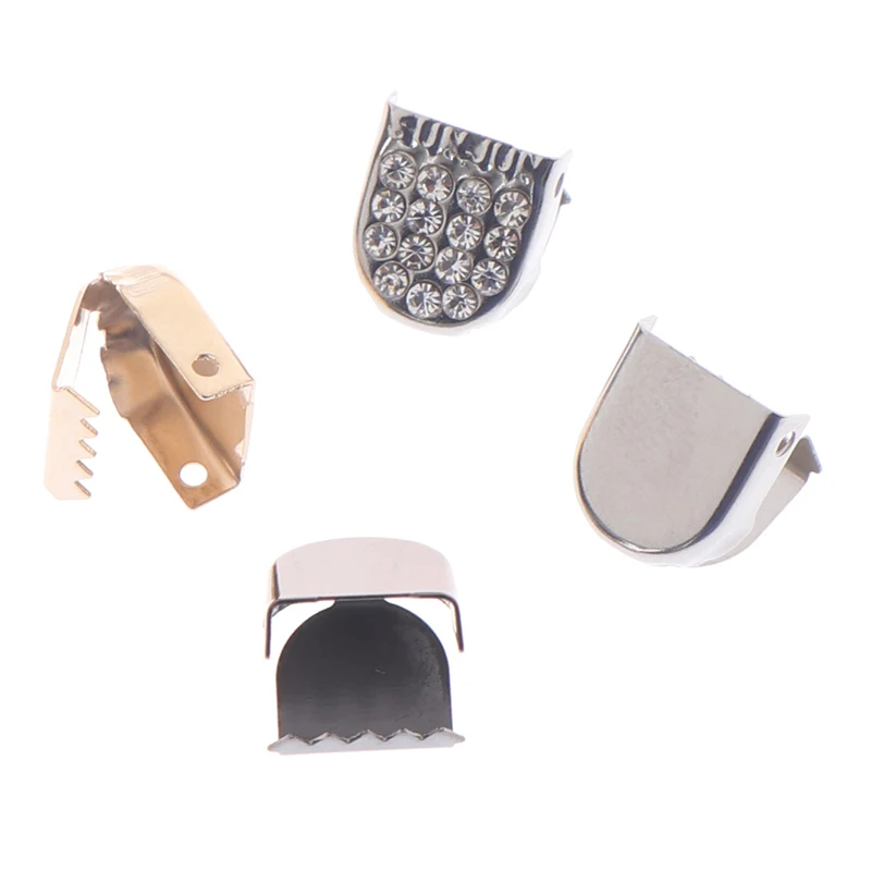 10pc Diamond Metal Shoelace Tips Head No Tie Shoelaces Accessories DIY For Men And Women Kids Sneaker Metal Lace Lock Buckle Kit