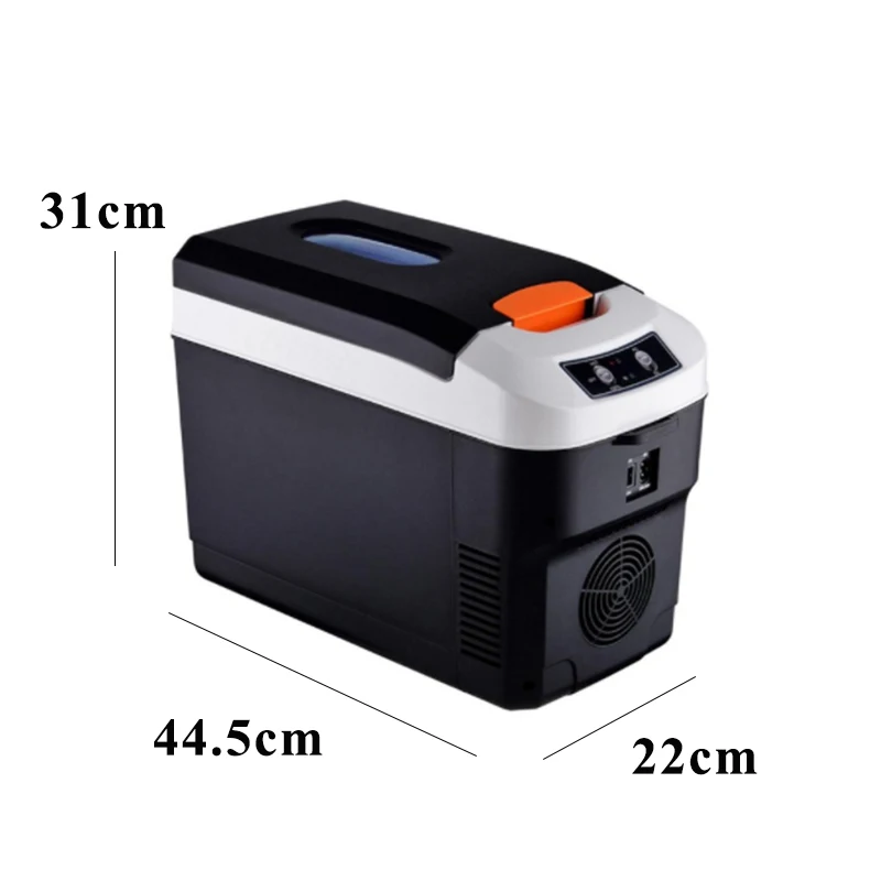 

10L Car Home Mini Refrigerator Fridges DC12/24V Freezer Cooler Heater Keep Warm Fresh for Car Home Pinic Camping AC110/220V