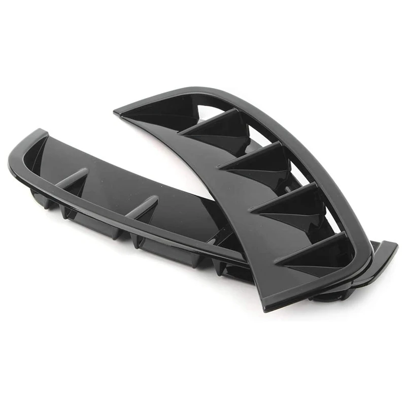 Черное переднее колесо боковое вентиляционное отверстие отделка для Mercedes-BENZ A-Class