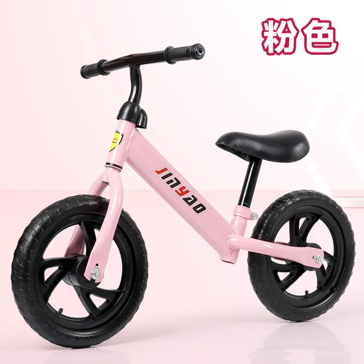 

2021 Dropship Kid Balance Bike No Pedals Height Adjustable Bicycle Riding Walking Learning Scooter with 360 Rotatable Handlebar