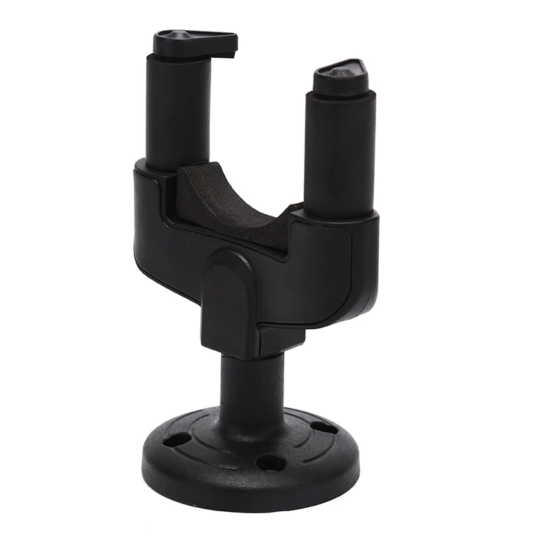 

1 Pcs Guitar Hanger Hook Holder Wall Mount Stand Rack Bracket Display Fits Most Guitar Bass Easy To Install+Screws Black