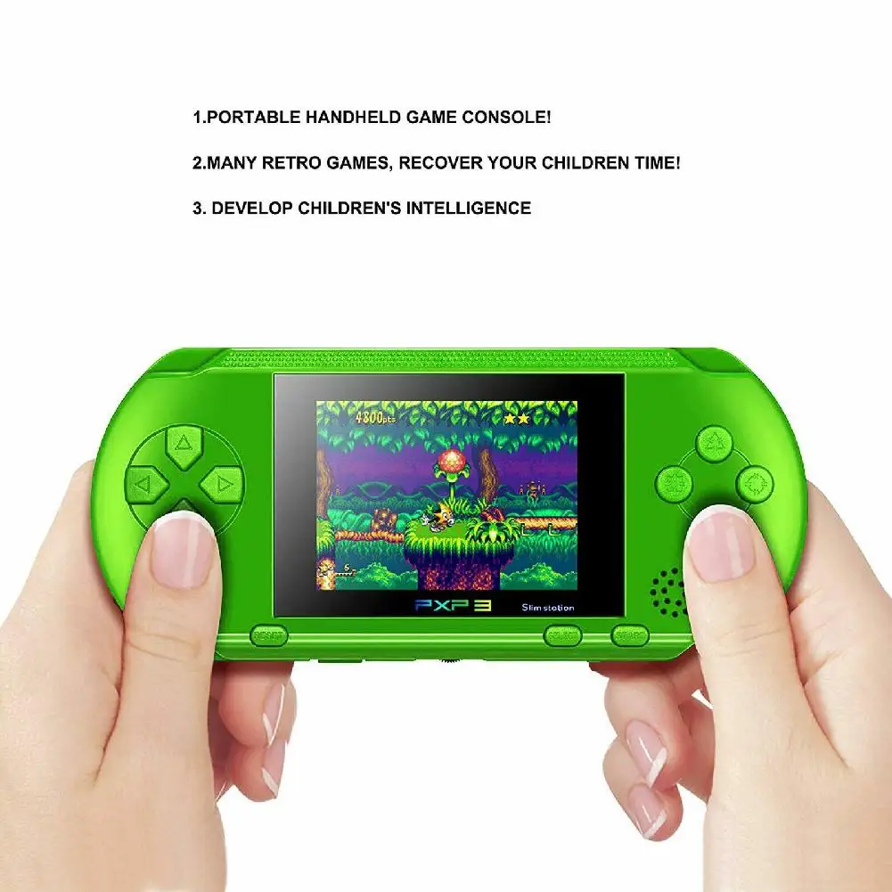 Портативная портативная игровая консоль Kuulee PXP3 со встроенной видеоигрой игра в