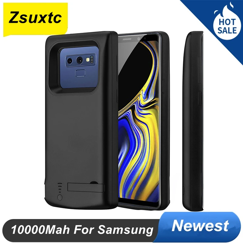Чехол с зарядным устройством на 10000 мА · ч для Samsung Galaxy S22 S8 S9 Plus S10 S10e Note 8 9 10 S20 FE 20 S21 |