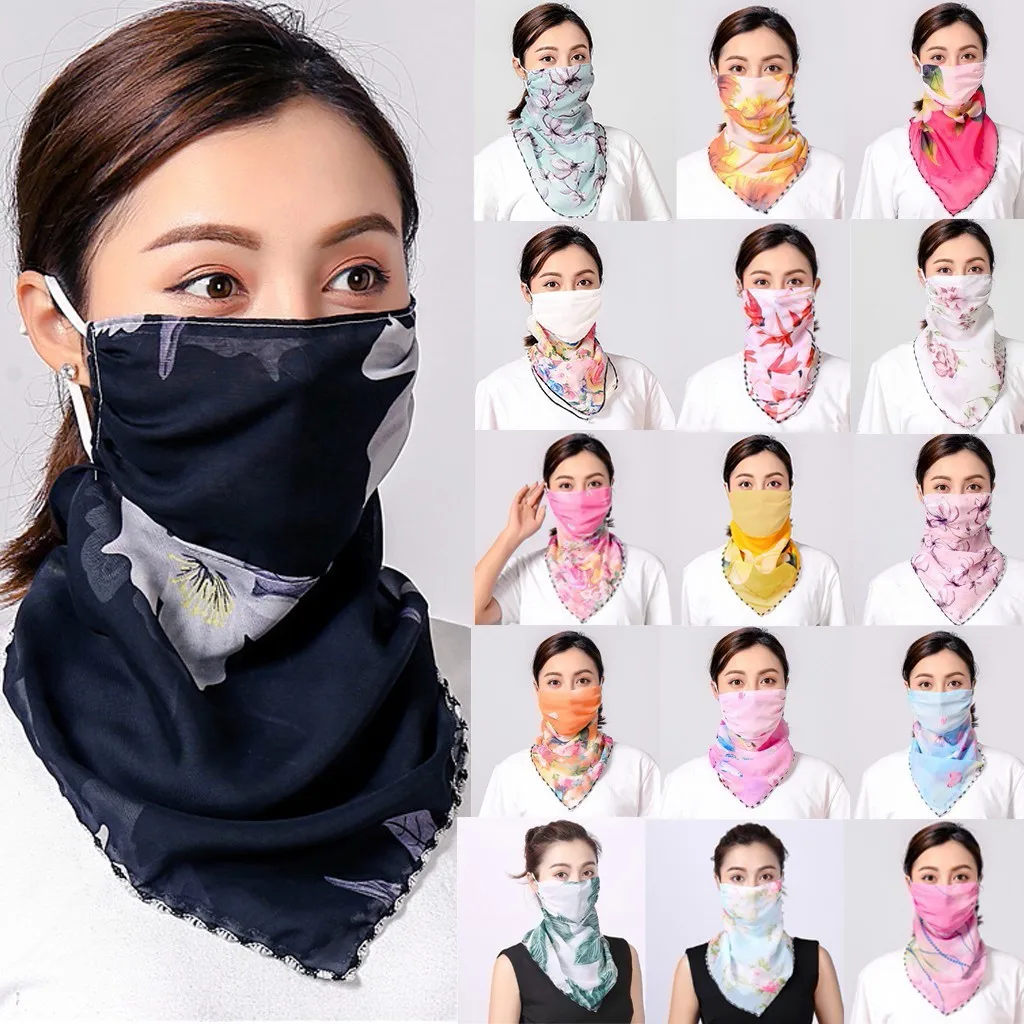 Спортивная велосипедная Накладка для лица женщин уличная Защита от солнца шарф с