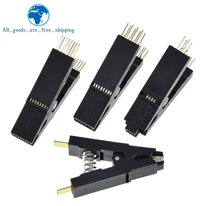 Программатор тестовый зажим SOP8 SOP16 SOP SOIC 8 soic 16soic8 SOIC16 SOIC8 DIP16 DIP Pin 16 IC без кабеля |