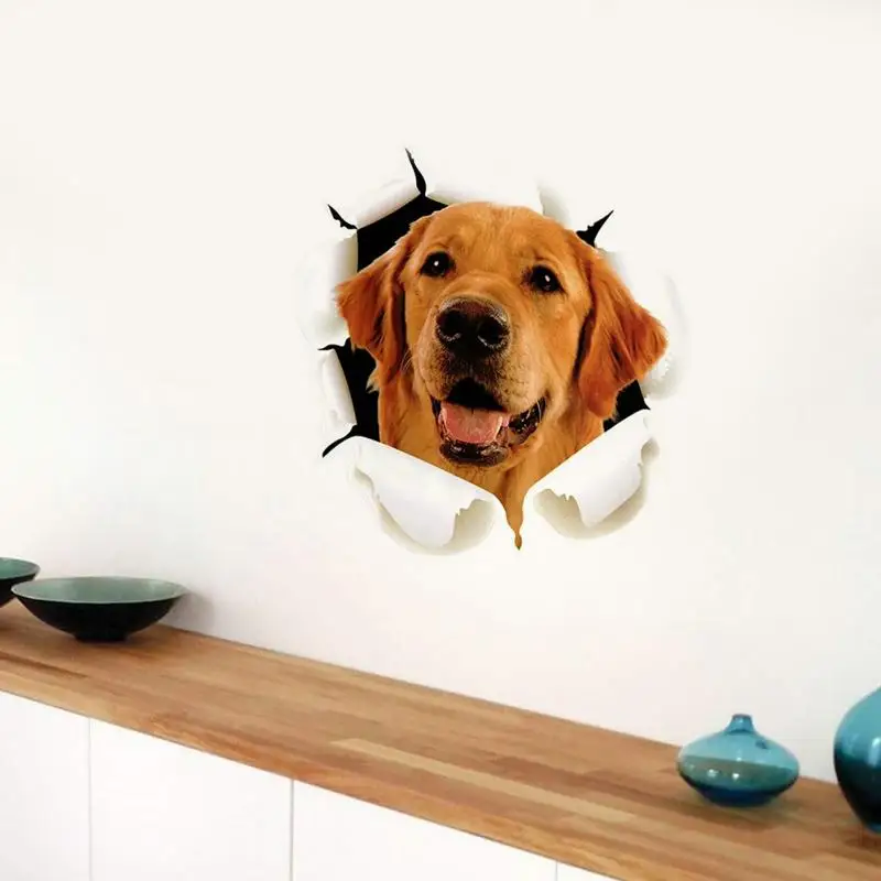 

Home Decoration Animal Crack Stickers Baby Family Decal Wall Stickers For Children Room Decoration Stickers Auto Parts