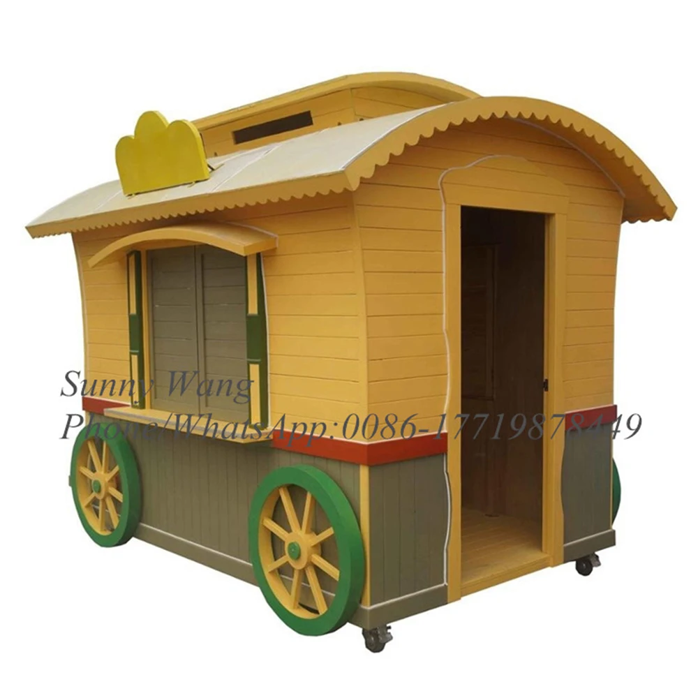 

towable food trucks kitchen food kiosk Outdoor Mobile Fast Food cart with CE approved